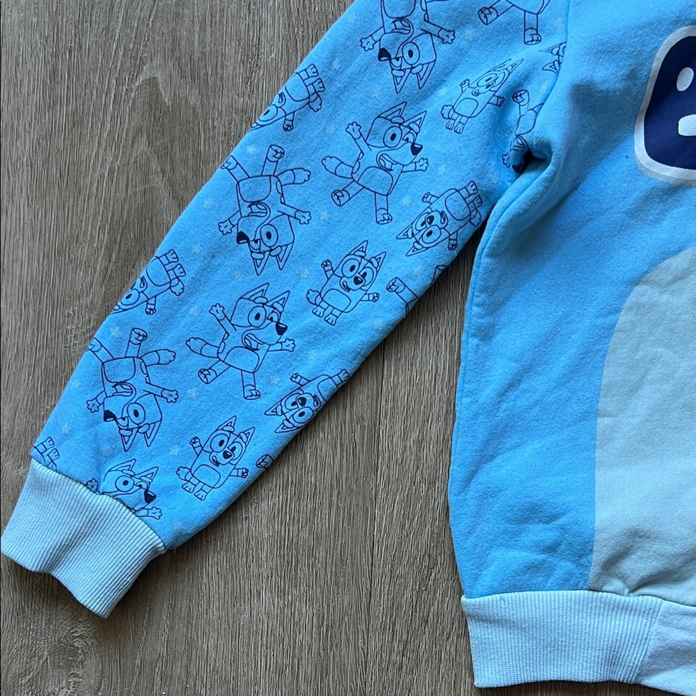 Disney Bluey Kids Full Zip Blue Hoodie with Ears.
Size 6-7 - Picture 4 of 11